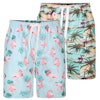 Tropical Lounge Shorts Twin Pack Multi